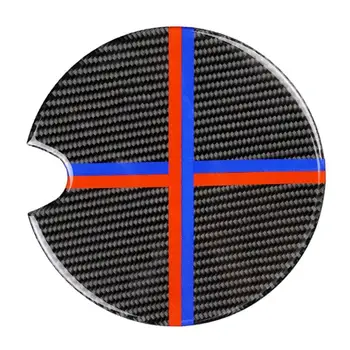 

Carbon Fiber Fuel Filler Door Cover Cigarette Lighter Cover Chassis Dashboard Trim Sticker for BMW MINI R50 R52 R55 R61 F55