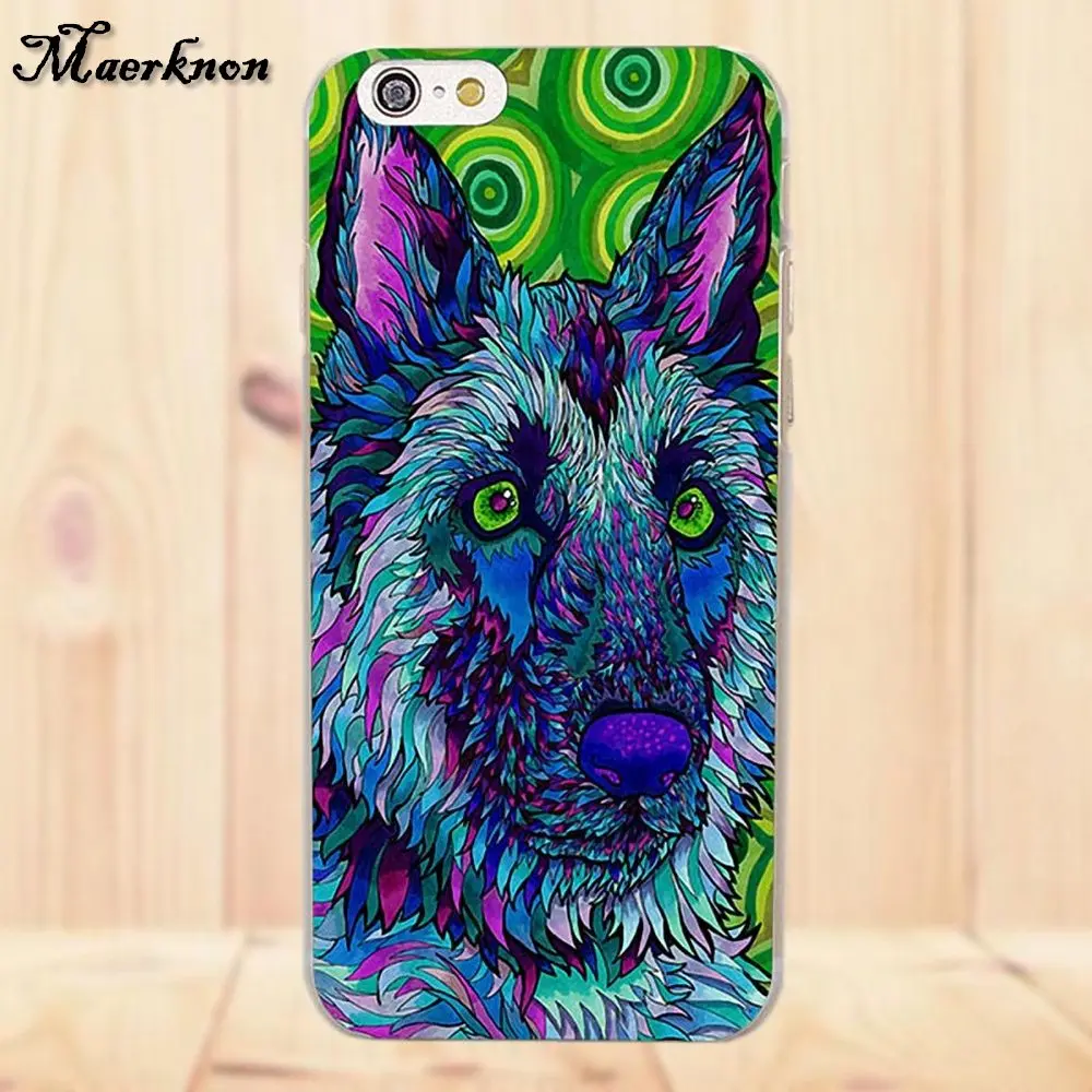 Maerknon для Samsung Galaxy A3 A5 A7 J1 J2 J3 J5 J7 2015 2016 2017 TPU милый чехол Border Collie красочный хаски