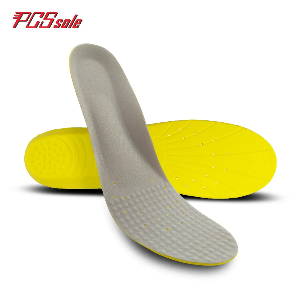 Original PCSsole PU memory foam insoles orthotics arch supports shock absorbtan pain relief for man shoes pad cushion trim P1004 Original PCSsole PU memory foam insoles orthotics arch supports shock absorbtan pain relief for man shoes pad cushion trim P1004