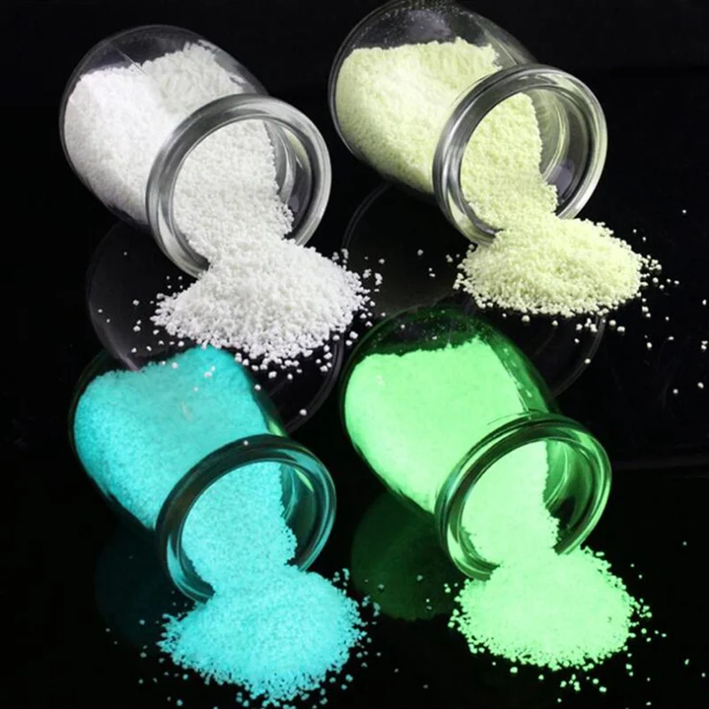 Colorful Fluorescent Radiation protection Green Luminous Powder Long