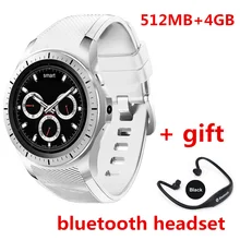 New arrival smart watch GW10 support Bluetooth WiFi 2G/3G 512GB RAM 4GB ROM Android 5.1 Fitness Tracker Heart Rate smartwatch