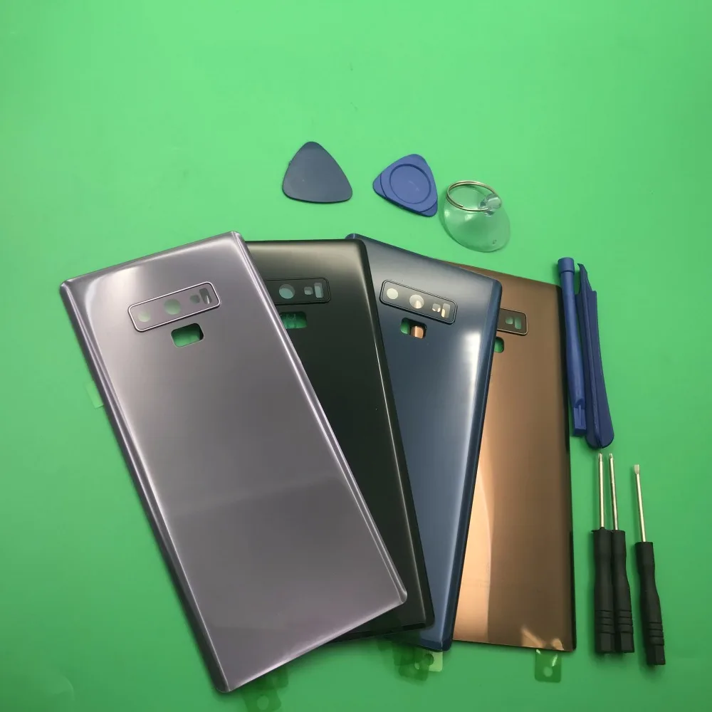 

Replacement Original NOTE9 Rear Panel Battery Glass Back Door Cover with Rear camera glass For Samsung Galaxy NOTE 9 N960 N960F