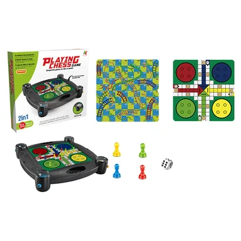 

2019 New Arrive 7 Types All-in-one Children Chess Game Board Game Toy Set with Bracket for Kids Learning and Educational Gift