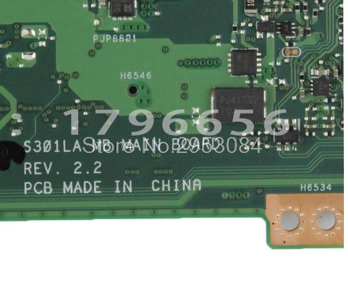 For 301L Q301LP S301LP Asus VivoBook Laptop Motherboard S301la rev2.0 Mainboard I7-4500U Radeon HD 8530M 4G fully tested For 301L Q301LP S301LP Asus VivoBook Laptop Motherboard S301la rev2.0 Mainboard I7-4500U Radeon HD 8530M 4G fully tested