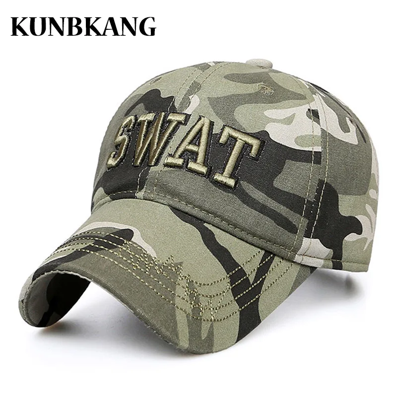 High Quality Camouflage Baseball Cap SWAT Tactical Caps Army Snapback