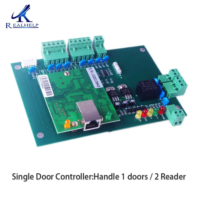 TCP/IP плата контроля доступа WAN плата контроля доступа карты салфетки системы ввода двери WG26 34 решения безопасности IP плата управления - Цвет: 1 Door control