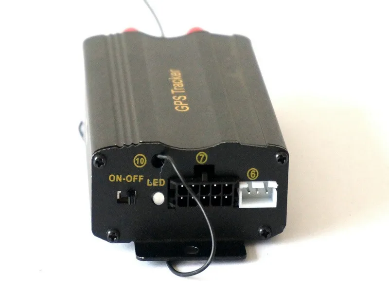 Автомобильный gps-навигатор трекер TK103B Quad band с дистанционное управление gps sd-карта, gps защитный чехол-накладка из ПК и веб-gps системы слежения в режиме реального времени