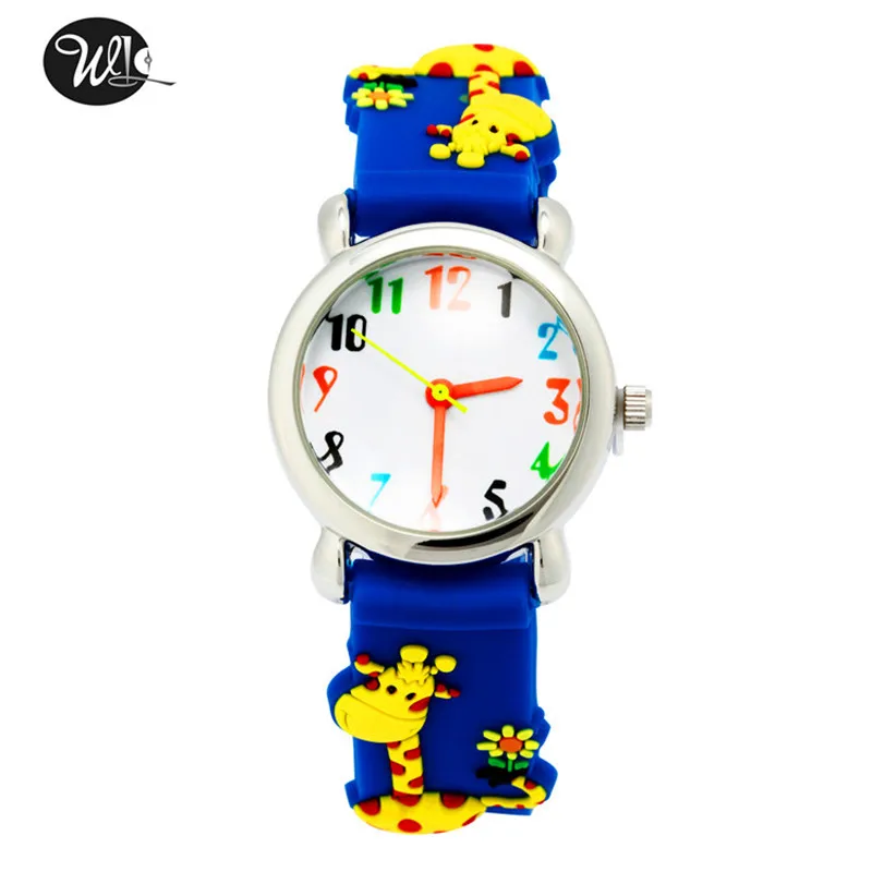 

2019 Children's Gifts Boys and Girls Multi Style Quartz 3D Eco Strap Watch Racing Cartoon Watch Pointer Fashion Electronic Watch