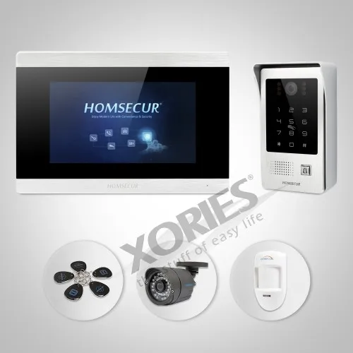 

HOMSECUR 7" Wired Hands-free Video Door Phone Intercom System+IR Night Vision BC091+BM715-S