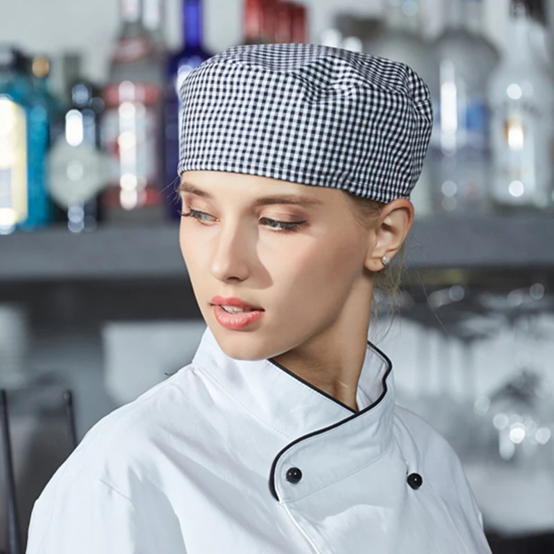 Шапка шеф-повара/колпачок для бара, качественная шапка для официантов, рабочая шапка для мужчин и женщин на кухне, для гостиниц, ресторанов, шапка для повара, для кафе, для кухни, шапка