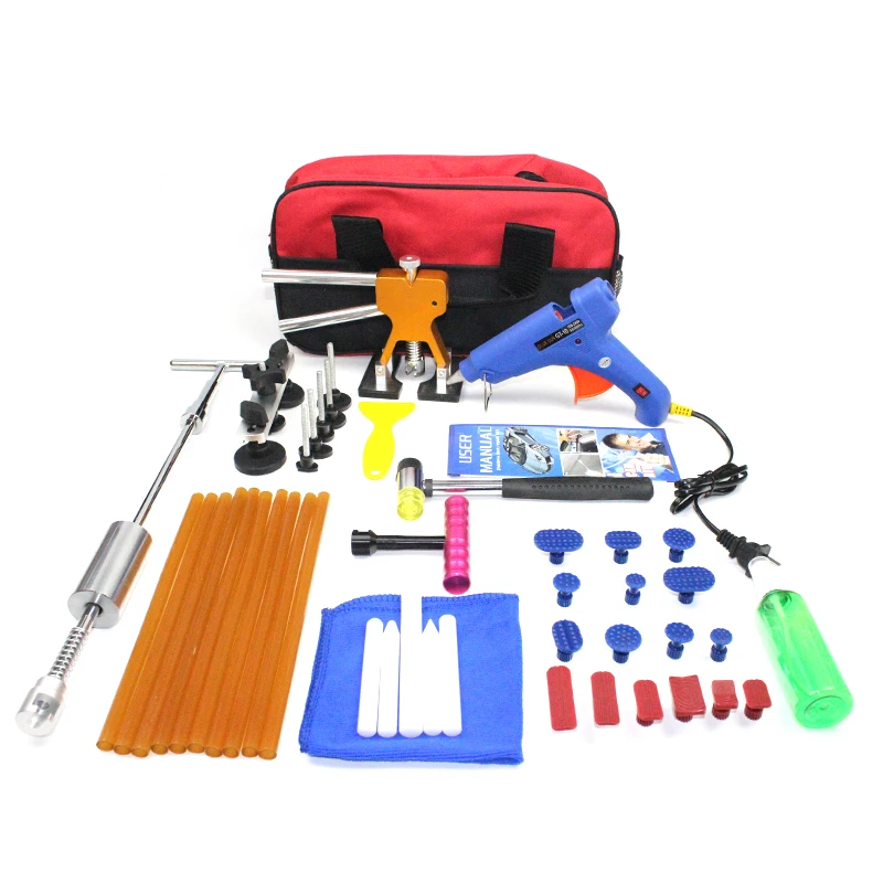 

Paintless Dent Repair Puller Car Auto Hails Removal Dent Lifter T-bar slider hammer Tools Kit