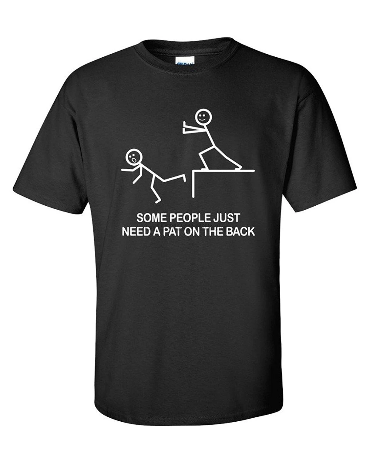 

Feelin Good Tees Some People Just Need A Pat On The Back Offensive Sarcastic Very Funny Women T Shirt