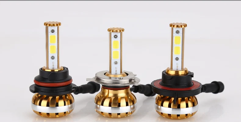 

1Set DC8V-32V 60W 12000LM COB Chips Car LED Headlight kit H4 Hi Lo HB2 H4-3 P43T Lamp DRL Bulbs Canbus Car Lights 6000K