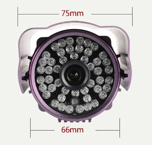 Бесплатная доставка безопасности 1/3 &quotSony Effio CCD 700TVL экранное меню 48 LED