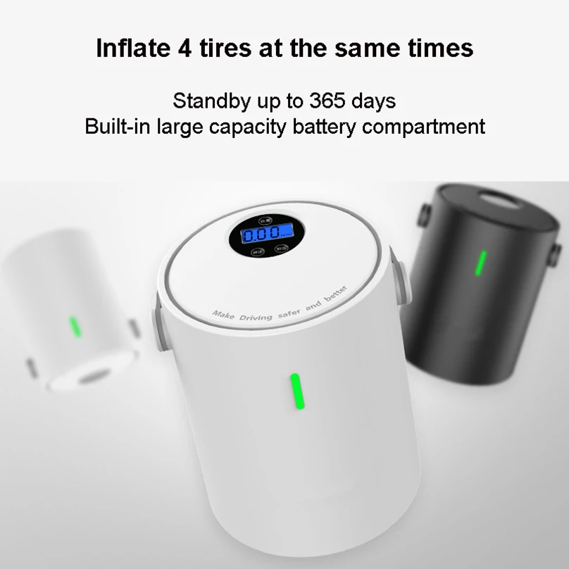 YANTU A05 Portable 12V Single Cylinder Digital Car Tire Inflators Air Compressor Portable Automobile Mini Tire Inflator Electric YANTU A05 Portable 12V Single Cylinder Digital Car Tire Inflators Air Compressor Portable Automobile Mini Tire Inflator Electric