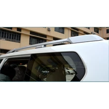 For Toyota Land Cruisr Prado FJ150 Silver Color Roof Rails Rack Luggage Carrier Bars 2010 2011 2012 2013-2015 2016 2017