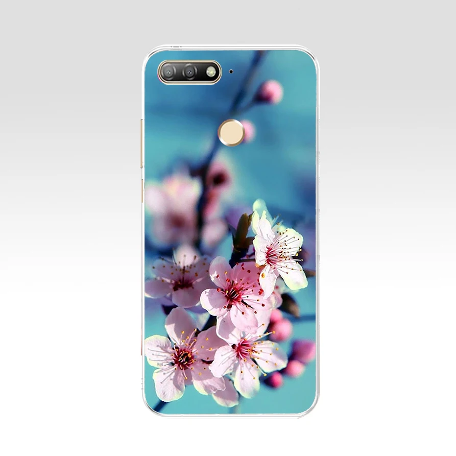 47 H huawei y 6 prime Мягкий ТПУ силиконовый бампер huawei y 6 prime чехол s для huawei y 6 prime чехол для телефона задняя крышка - Цвет: 47