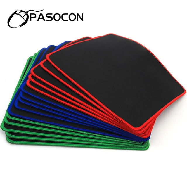 25x29cm Solid Computer Mouse Pad Mat Office Mause Pad Speed Black Blue