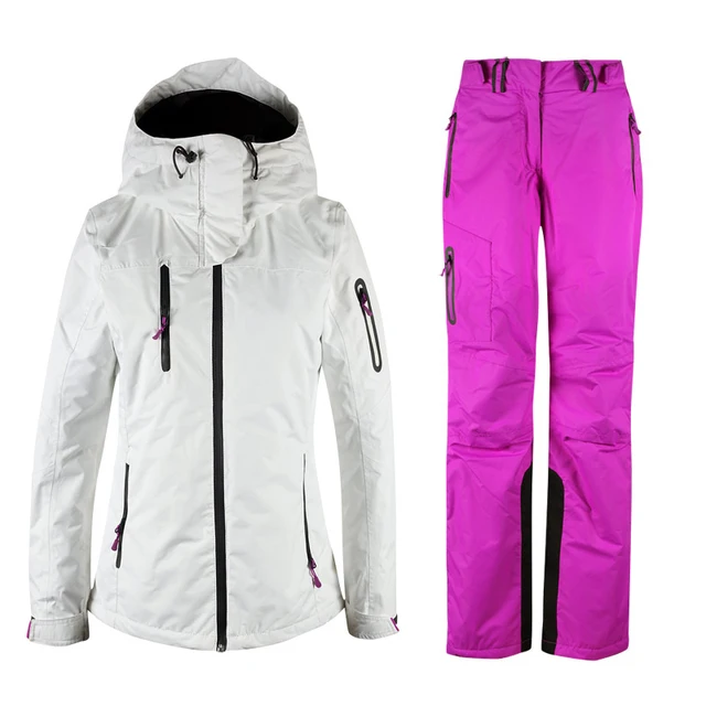 Cheap 2016Free shipping Ski Suits Women's jacket+pants Waterproof Windproof Warm Snowboard clothes Snowboarding Skiing Jackets Sports