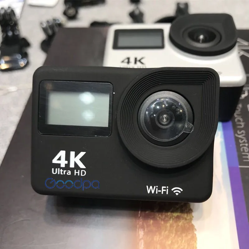 100% оригинальная Спортивная Экшн камера Goodpa go pro hero 2 0 LCD 30M Водонепроницаемая 4K WiFi