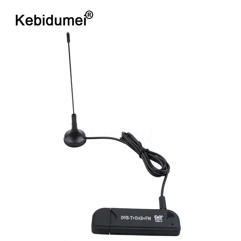 

kebidumei TV stick RTL SDR USB 2.0 Software FM Radio DVB-T RTL2832U+FC0012 SDR Digital TV Receiver Stick