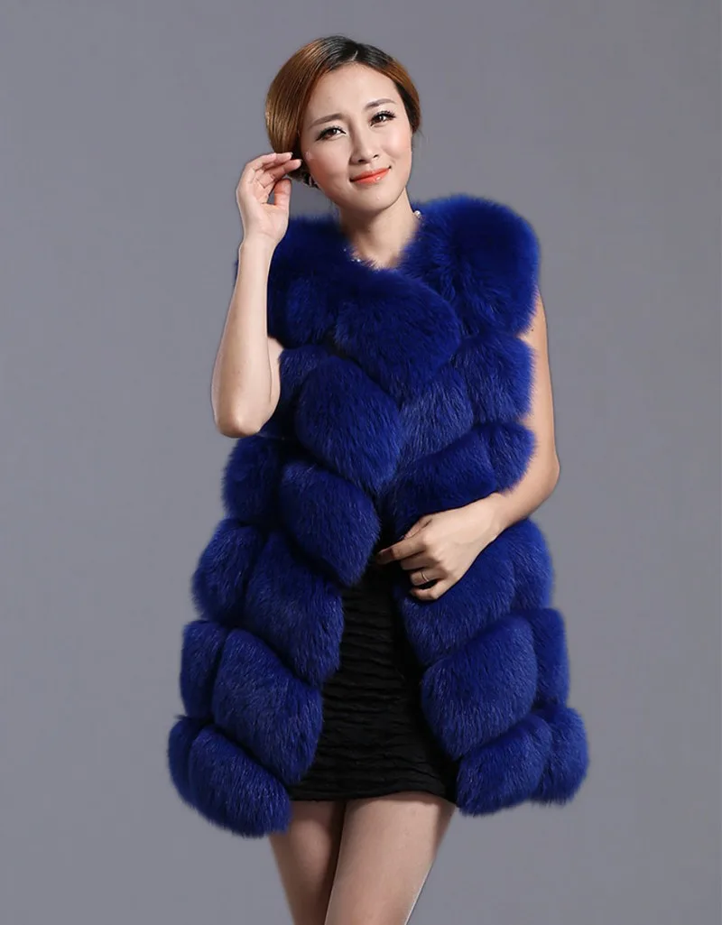 Vest as Pictures Survêtement Vk1008 Fourrure Véritable Pictures Hiver Femme Silver As Fox Dames De Luxe topfurmall Gilet Femmes Fur Veste Manteau 1f0wqHw
