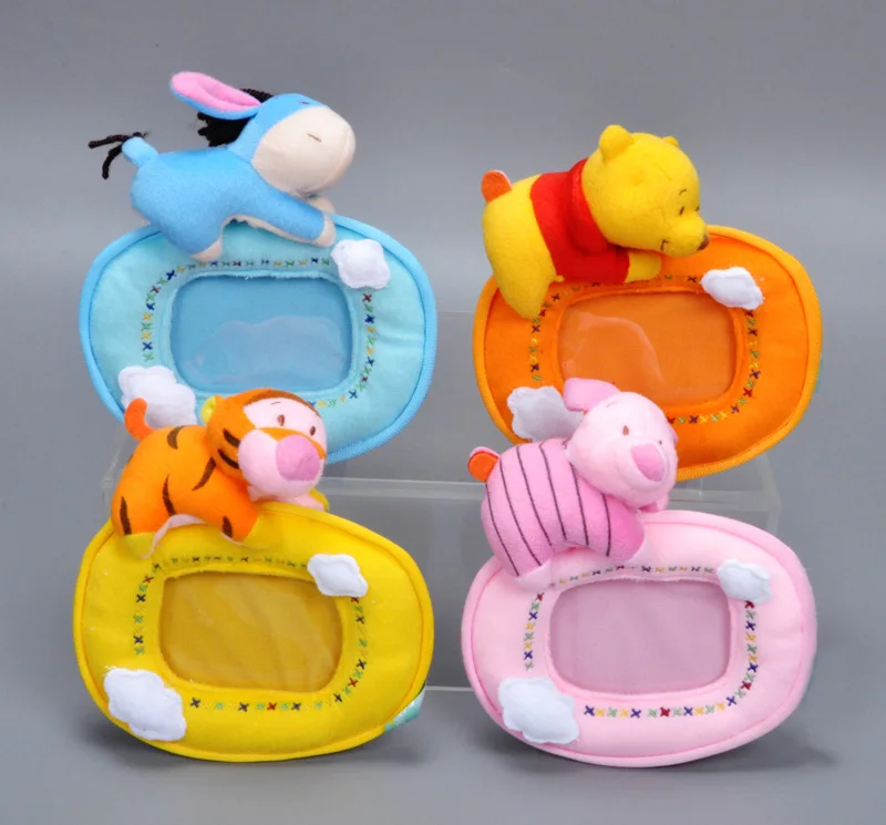 

high quality Cartoon Animal plush toy Anime Bears donkeys pigs tigers Photo Gallery stuffed doll Sweet Cute Animal kids toy
