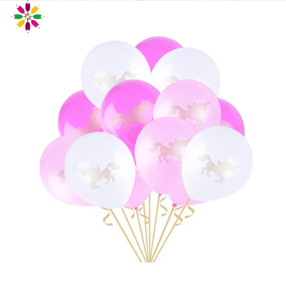

Pack of 15pcs Unicorn Balloon Pink Latex Unicorn Baloon Unicorn Party Decoration Unicorn Birthday Party Decorations Kids Favors