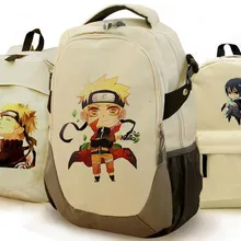 Наруто Саске Печать Рюкзак Аниме Наруто Холст Рюкзаки Школа Bookbags Модный Путешествовать Спорт Уличный Кемпинг