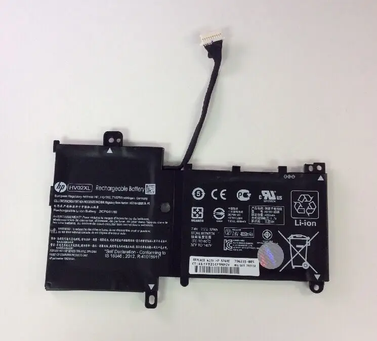 Новый оригинальный аккумулятор для HP 11-f000 f100 X360 310 G2 Pavilion 11-k000 k100 796219-421 796355-005 HSTNN-LB6P