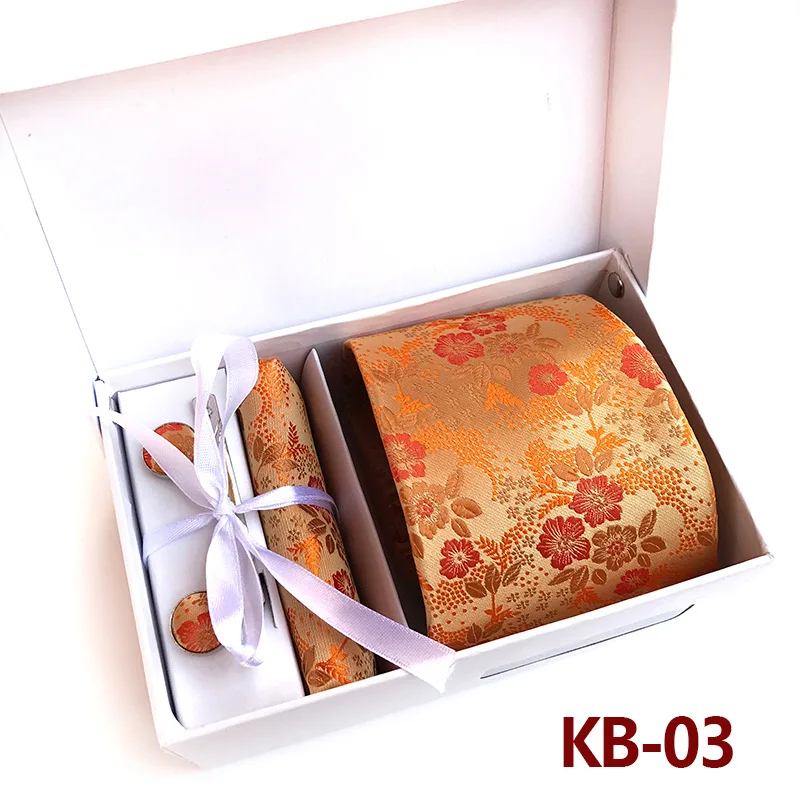 KB-03 Специальные Дизайн модные взрывы Повседневное Для мужчин галстук подарок высокого класса качество Пейсли Бизнес Для мужчин аксессуары галстуком аксессуары - Цвет: KB-03