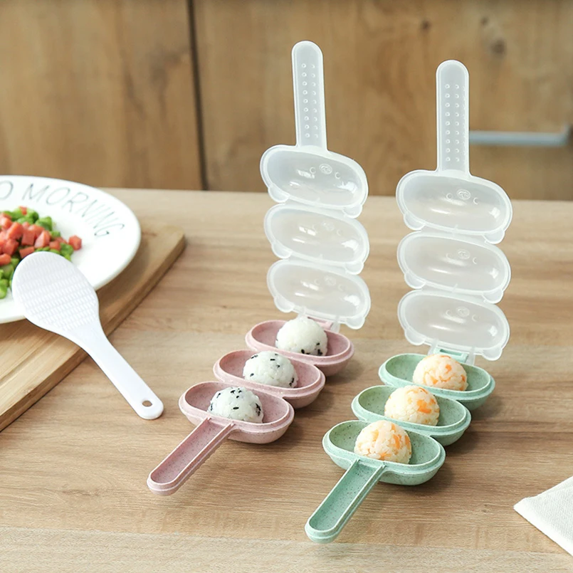 

Small Cartoon Personality Creative Home Baby Rice Ball Mold Rice Model Rice Artifact Rice Ball Tool Baby Feeding Artifact