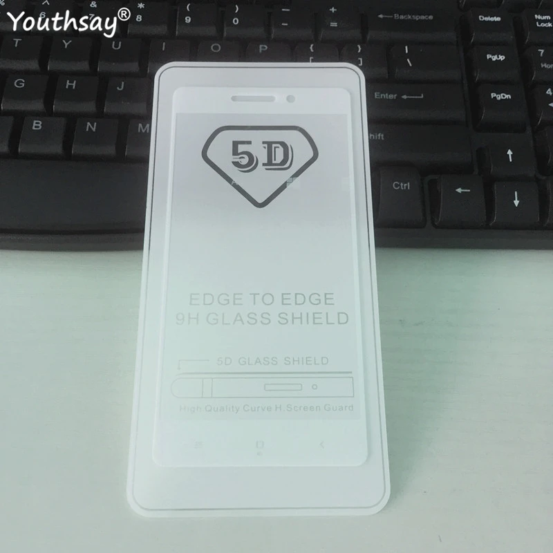 5D полное клеевое Защитное стекло для Xiaomi Redmi 3 s закаленное полностью