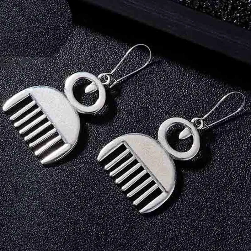 earring Африканский Символ сережки античное серебро Цвет Adinkra Gye Nyame серьги этнические ювелирные изделия - Окраска металла: earring