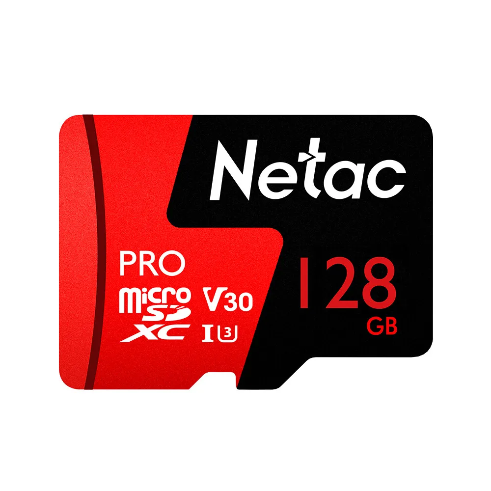 Netac Micro SD карта U3 V30 карта памяти 64 Гб 128 ГБ 256 Гб MicroSD 100 м/с P500 Pro класс 10 TF карта для смартфона cartao de memoria - Емкость: P500 Pro 128GB