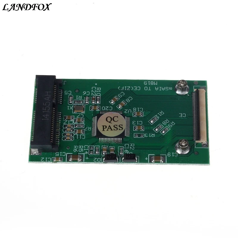 NEW Big promotion Portable 1PC New Mini mSATA PCI-E SSD To 40pin ZIF CE Cable Adapter Card Hot sale Drop shipping | Компьютеры и офис