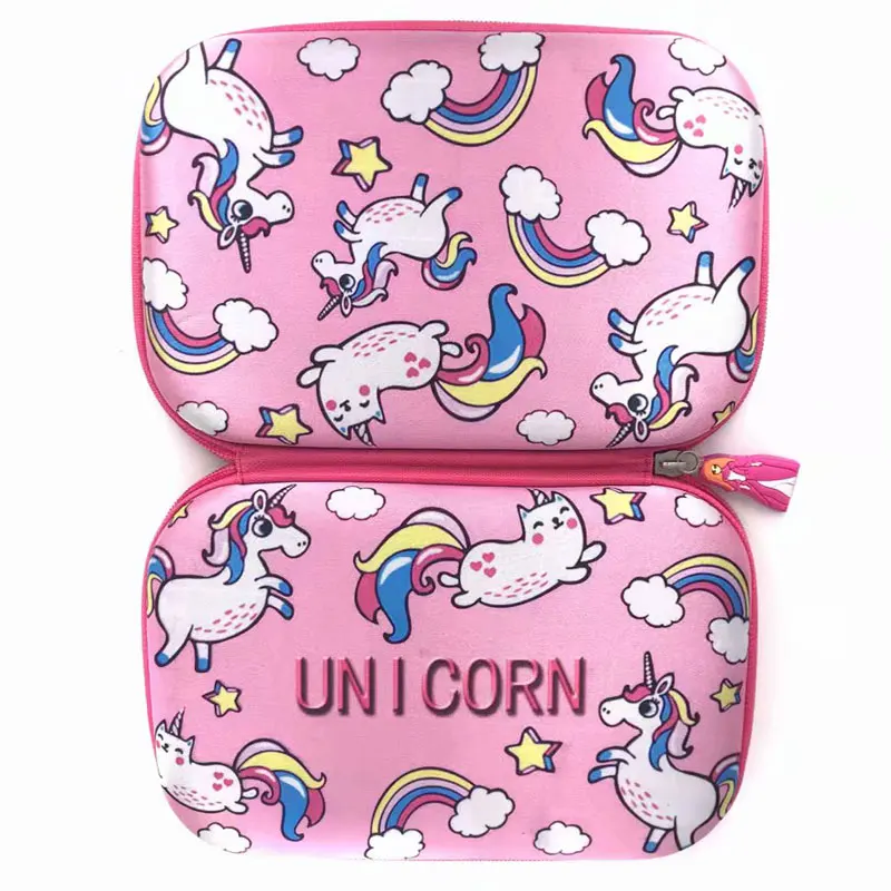 

Cute Unicorn Pencil Case Multifunction EVA Pencil Box Bag Big Capacity Pencilcase for Girls School Supplies Kawaii Stationery