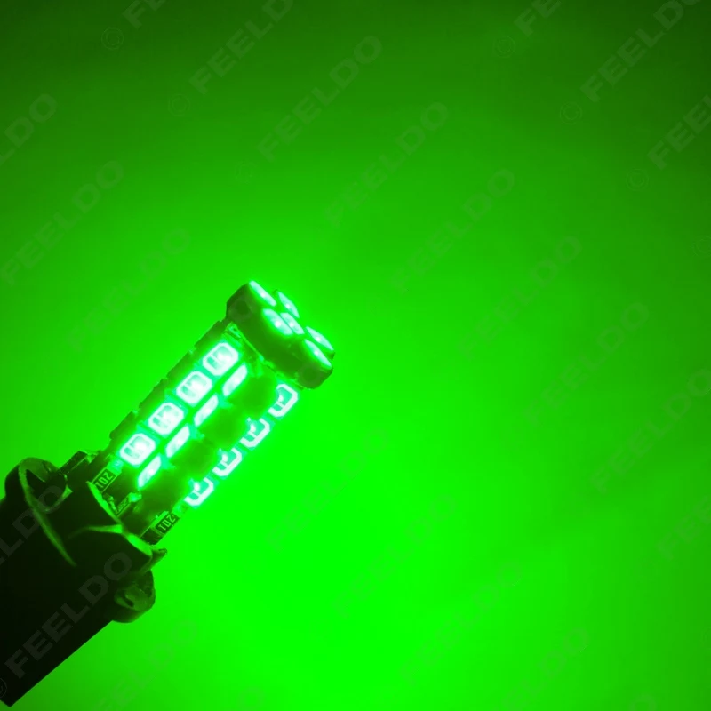 FEELDO для выведения токсинов, 40 шт 7-Цвет T10 2835 30SMD Canbus Error Free светодиодный индикатор автомобиля двери боковой габаритный фонарь# HQ1302