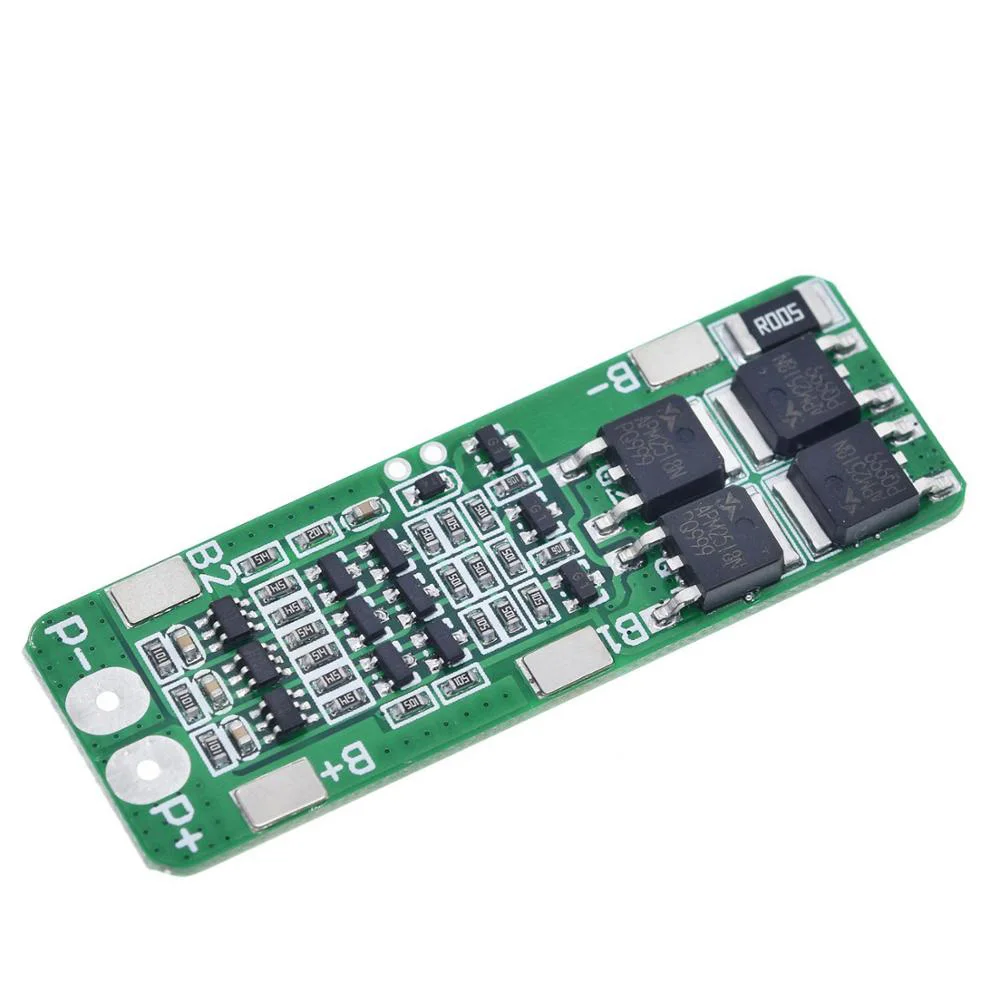 

3S 20A Li-ion Lithium Battery 18650 Charger PCB BMS Protection Board For Drill Motor 12.6V Lipo Cell Module 64x20x3.4mm