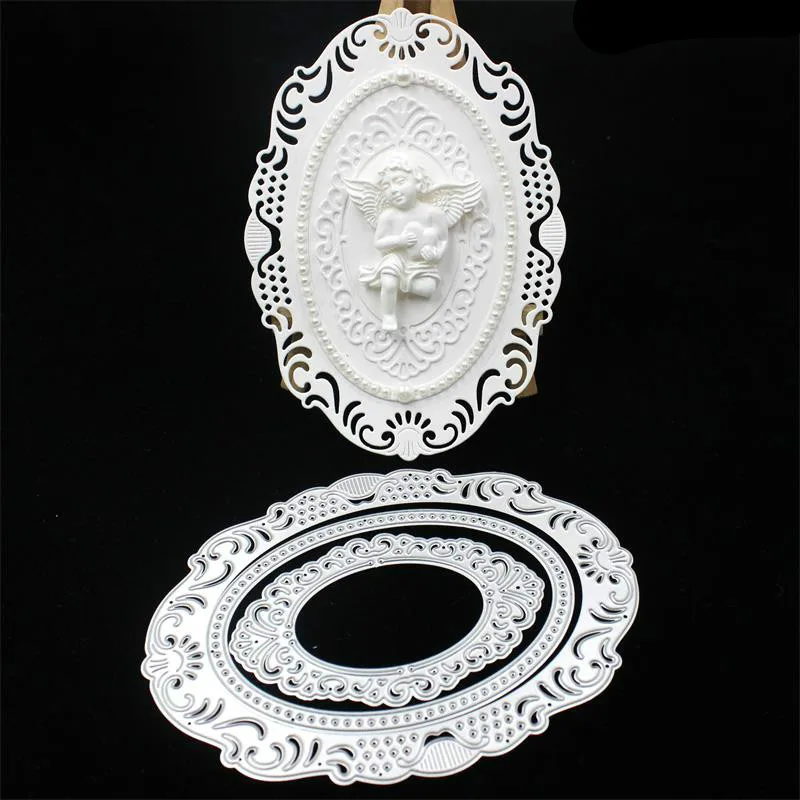Трафареты для резки рамки DIY Скрапбукинг/фотоальбом Декоративные тиснения