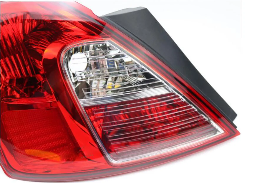 1 шт. задний фонарь для Nissan sunny задние фонари без лампы использовать ваш автомобиль лампы 2010~ 2013/~ год Солнечный задний фонарь sentra