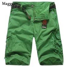 Брендовые модные мужские шорты летние армейские военные тактические мужские хлопковые шорты повседневные однотонные мужские повседневные шорты с несколькими карманами