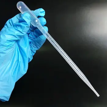 

PPYY NEW -120 Pcs 5ML Plastic Disposable Graduated Transfer Pipettes