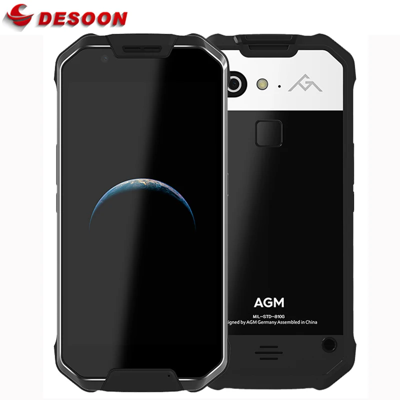 AGM X2 SE 6G ram 64G rom Android 7,1 Мобильный телефон 5," FHD AMOLED экран IP68 водонепроницаемый 6000mAh прочный телефон двойная SIM 16,0 MP