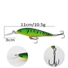 Proleurre 10 Colors Long Lip Minnow Fishing Lure 110mm 10g Aritificial Wobblers Crankbait Hard Bait Plastic Baits Pesca Isca ► Photo 3/4