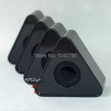 ABS Материал треугольник интервью знак микрофоны микрофон стикер треугольник черный ящик треугольная микрофонная станция логотип