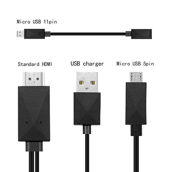 Eas tv ita Micro USB MHL к HDMI 1080P HD ТВ кабель адаптер 5 Pin& 11 Pin для Android телефона ТВ ПК ноутбука
