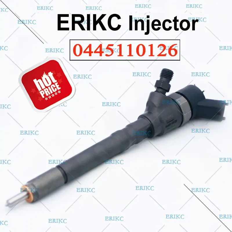 ERIKC 0445110126 автозапчасти инжектор двигателя 0445 110 126 дизель 1 5 crdi Common Rail Инжектор
