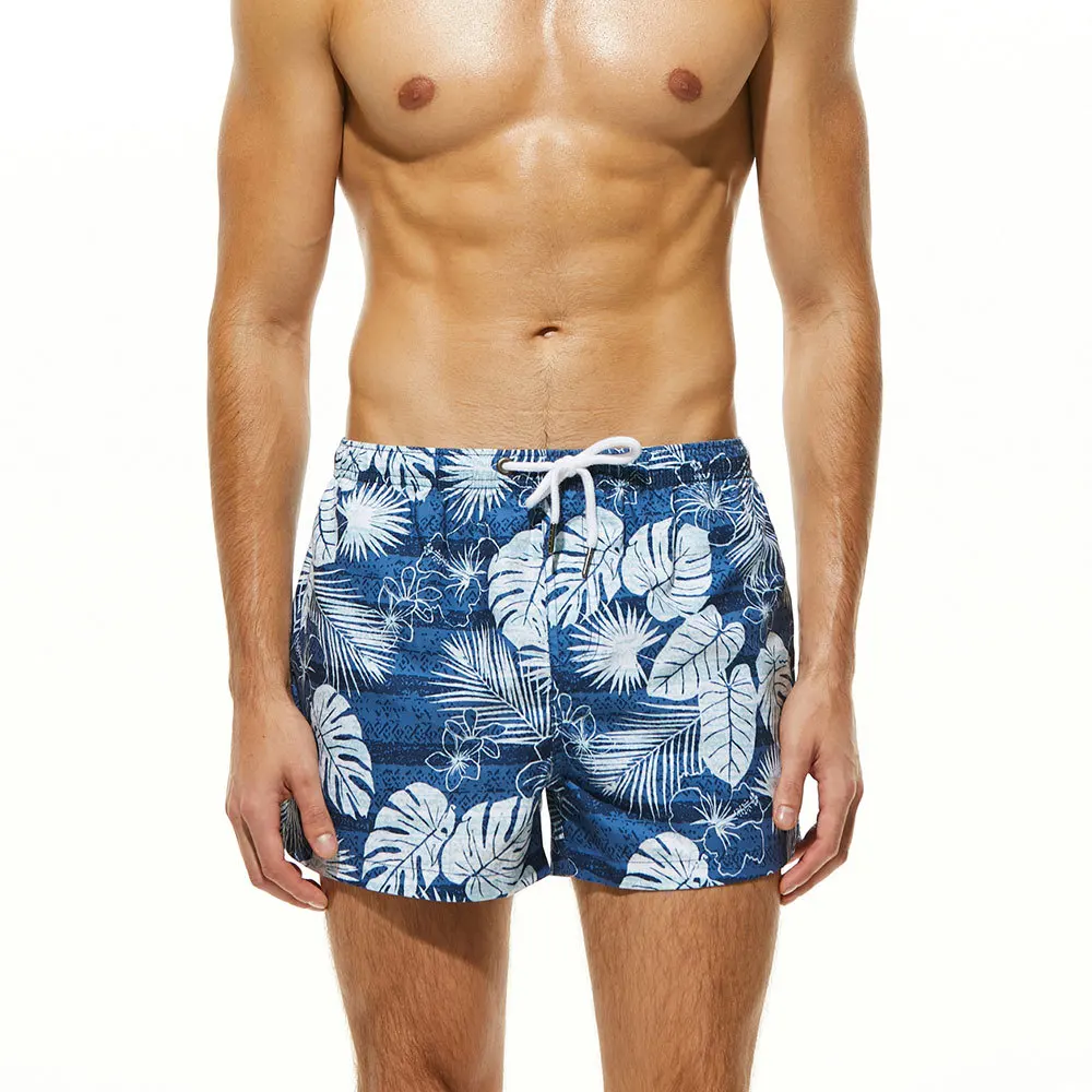 New Summer Beach Pants Mens Surfing Short Quick Dry Swimming Trunks Sport Swimsuit Breathable Swimwear Beach Wear
