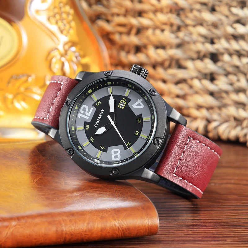 cagarny hot fashion quartz for men sports watches (2)